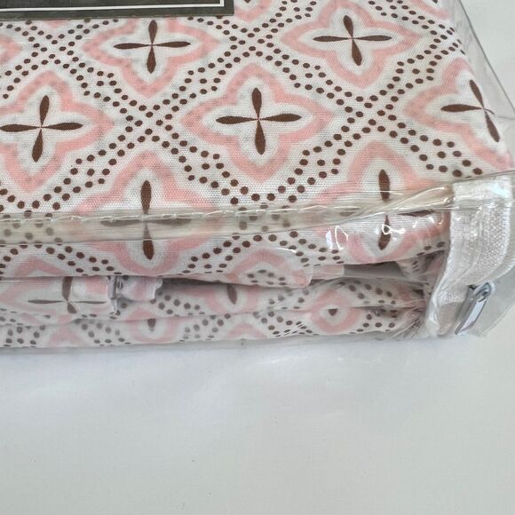 Evoke Home Awake To Inspiration Pink Twin 3 piece Size Sheet Set  Microfiber GEO - Picture 5 of 12